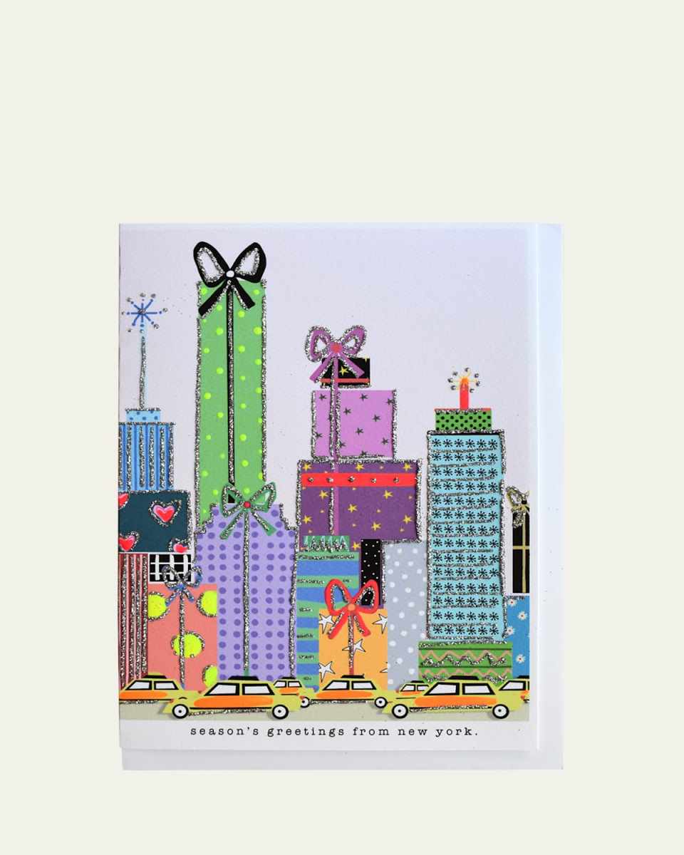 Season's Greetings From New York Greeting Card